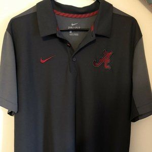 Alabama Crimson Tide Nike Dri-Fit Polo Men's Large